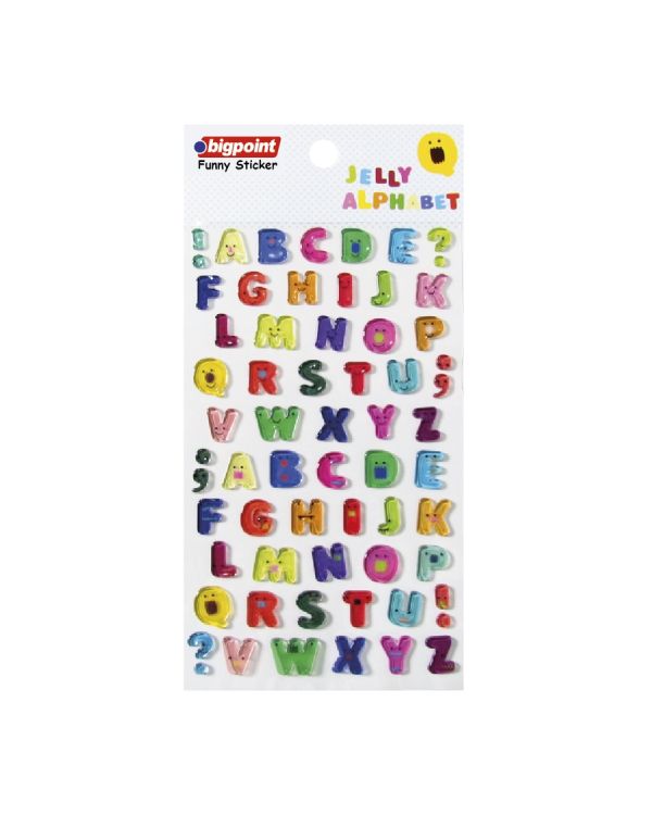 Bigpoint Sticker Harfler 15'li Paket