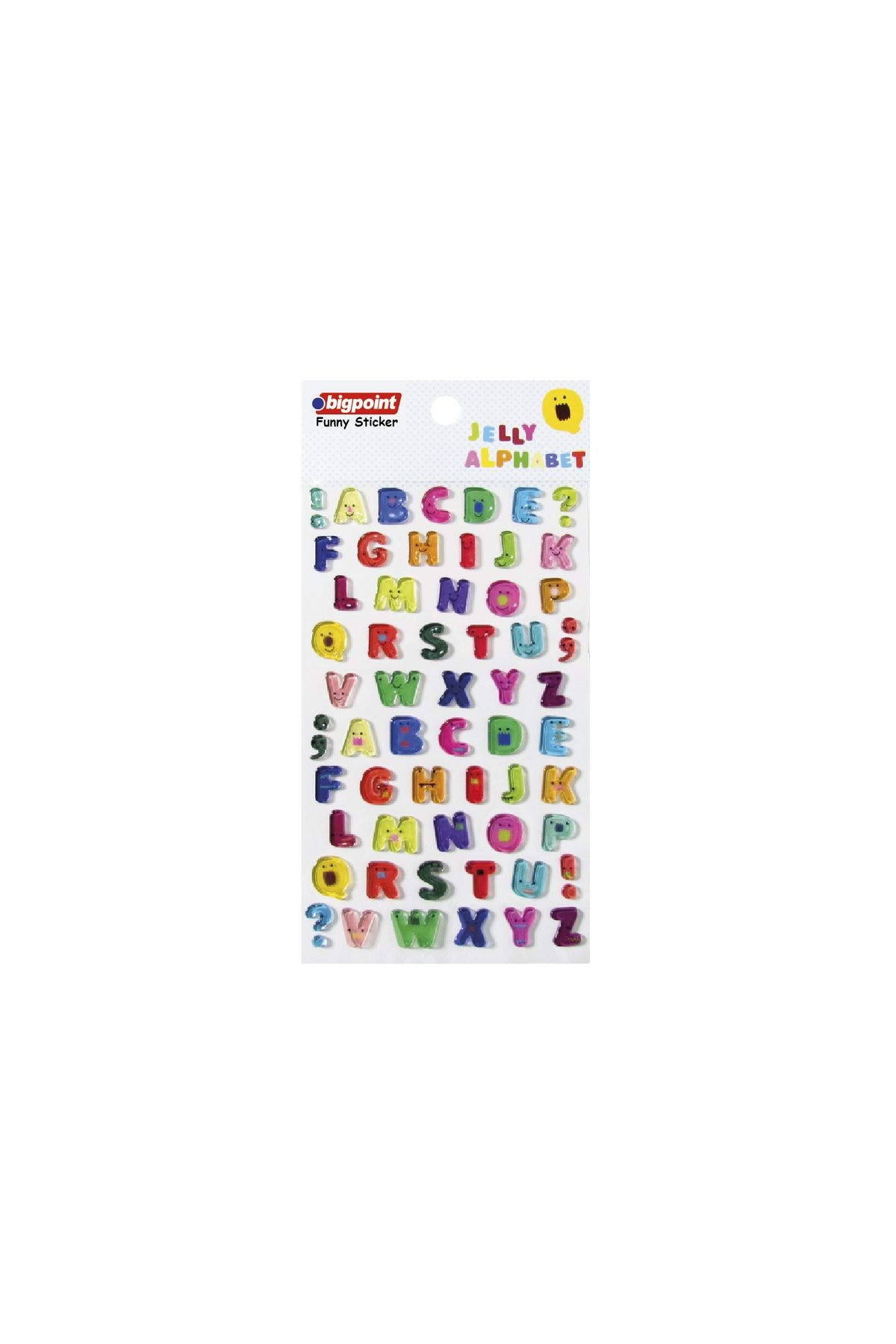 Bigpoint Sticker Harfler 15'li Paket