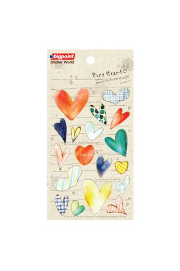 Bigpoint Sticker Saf Kalpler 15'li Paket