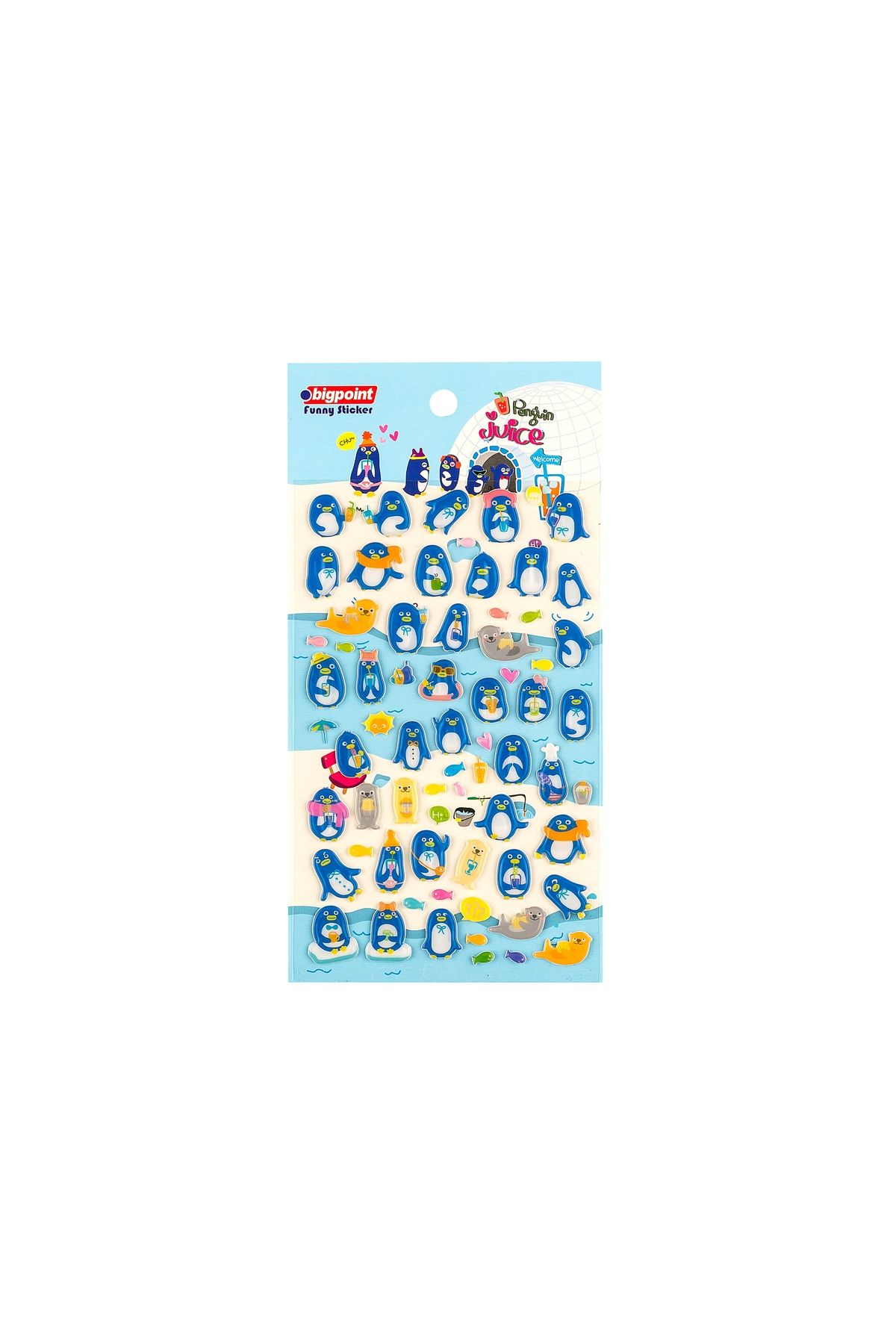 Bigpoint Sticker Penguenler 15'li Paket