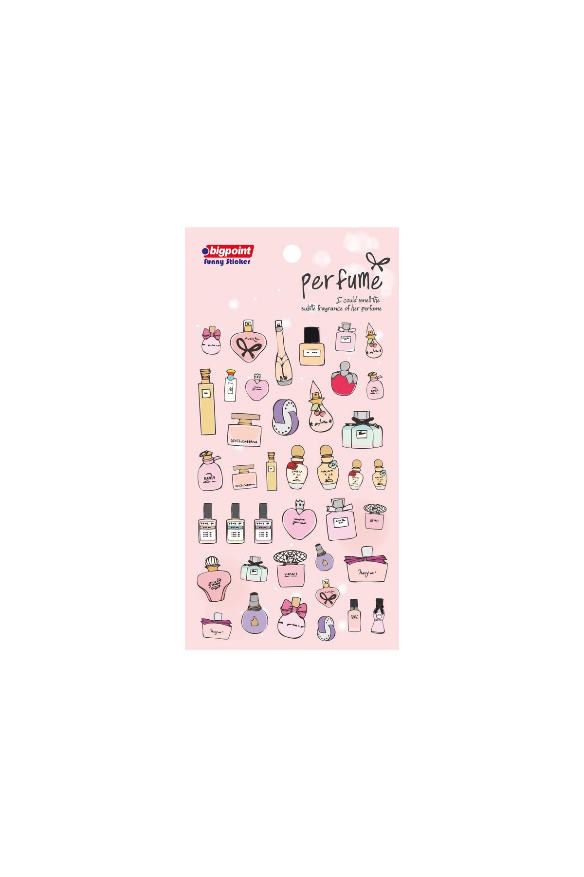 Bigpoint Sticker Parfümler 15'li Paket