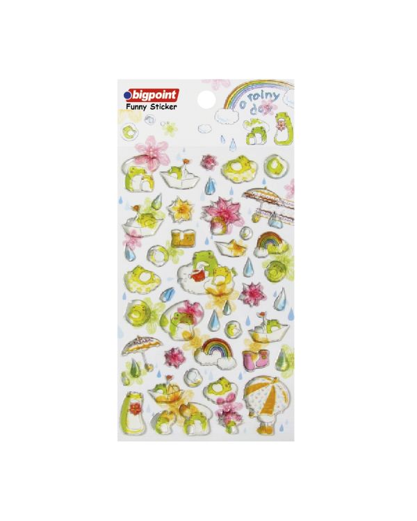 Bigpoint Sticker Kurbağalar 15'li Paket