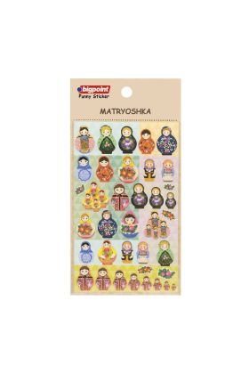 Bigpoint Sticker Matruşka 15'li Paket
