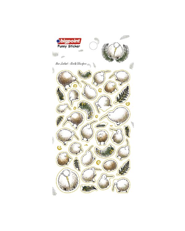 Bigpoint Sticker Kivi Kuşları 15'li Paket