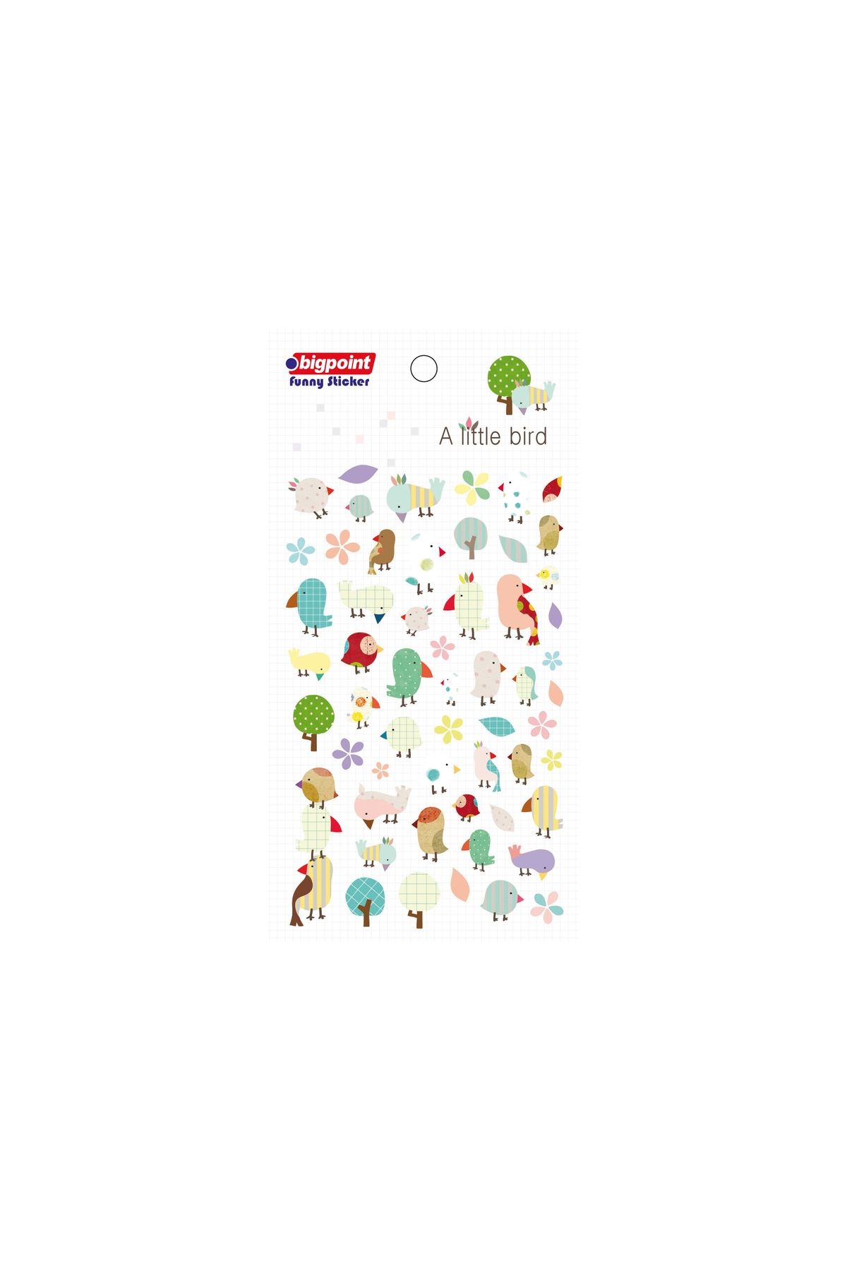 Bigpoint Sticker Kuşlar 15'li Paket
