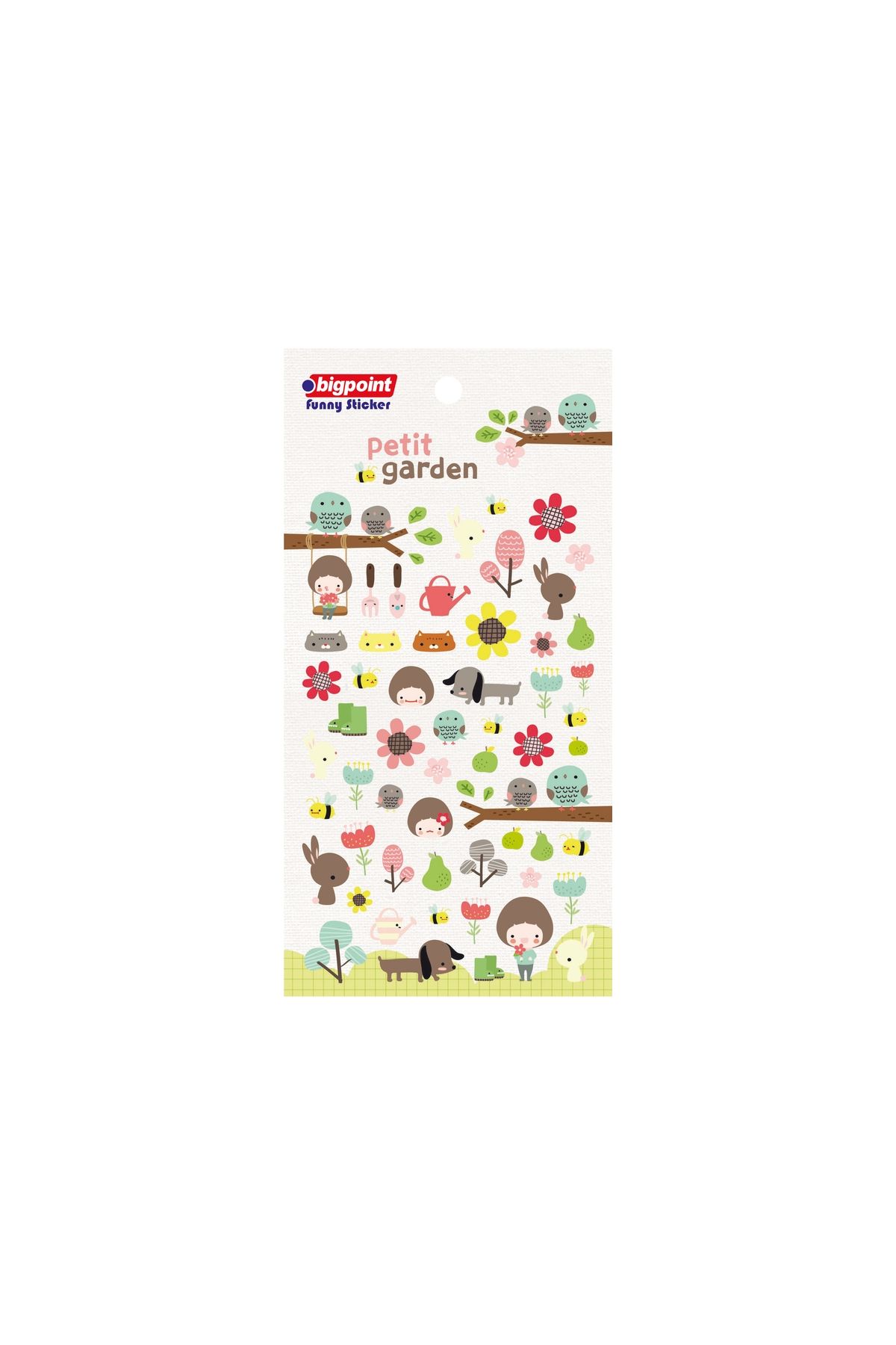 Bigpoint Sticker Küçük Bahçe 15'li Paket