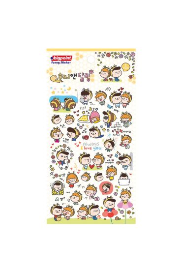 Bigpoint Sticker Her Zaman Seni Seniyorum 15'li Paket