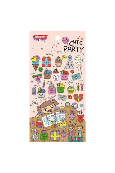 Bigpoint Sticker Parti 15'li Paket