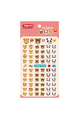 Bigpoint Sticker Mutlu Ayılar 15'li Paket
