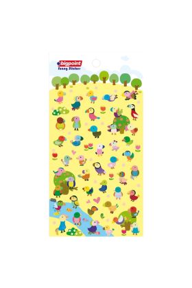 Bigpoint Sticker Papağanlar 15'li Paket