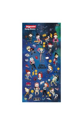 Bigpoint Sticker Çılgın Kızlar 15'li Paket
