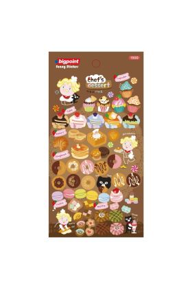 Bigpoint Sticker Şefin Tatlıları 15'li Paket