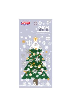 Bigpoint Sticker Yılbaşı Ağacı 15'li Paket