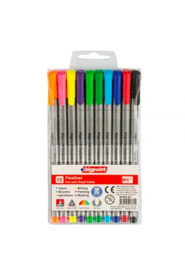 Bigpoint Fineliner 10'lu Blister