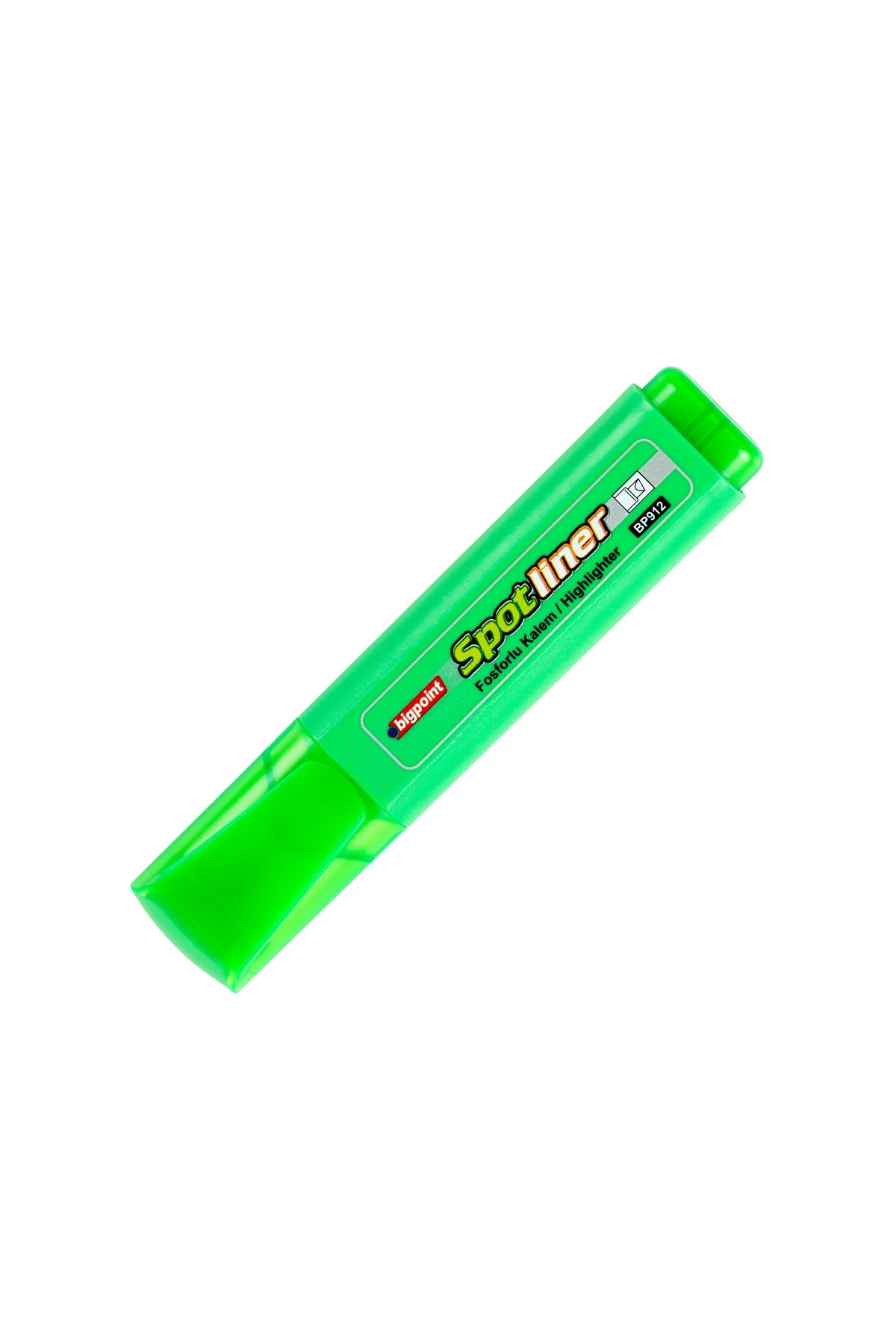 Bigpoint Fosforlu Kalem Yeşil 12'li Kutu