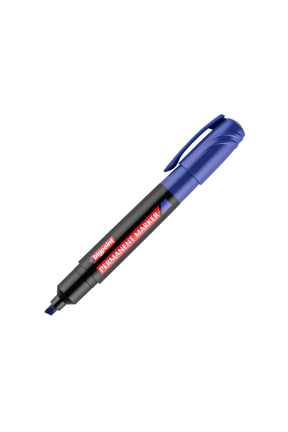 Bigpoint Permanent Markör Jumbo Kesik Uç Mavi 12'li Kutu