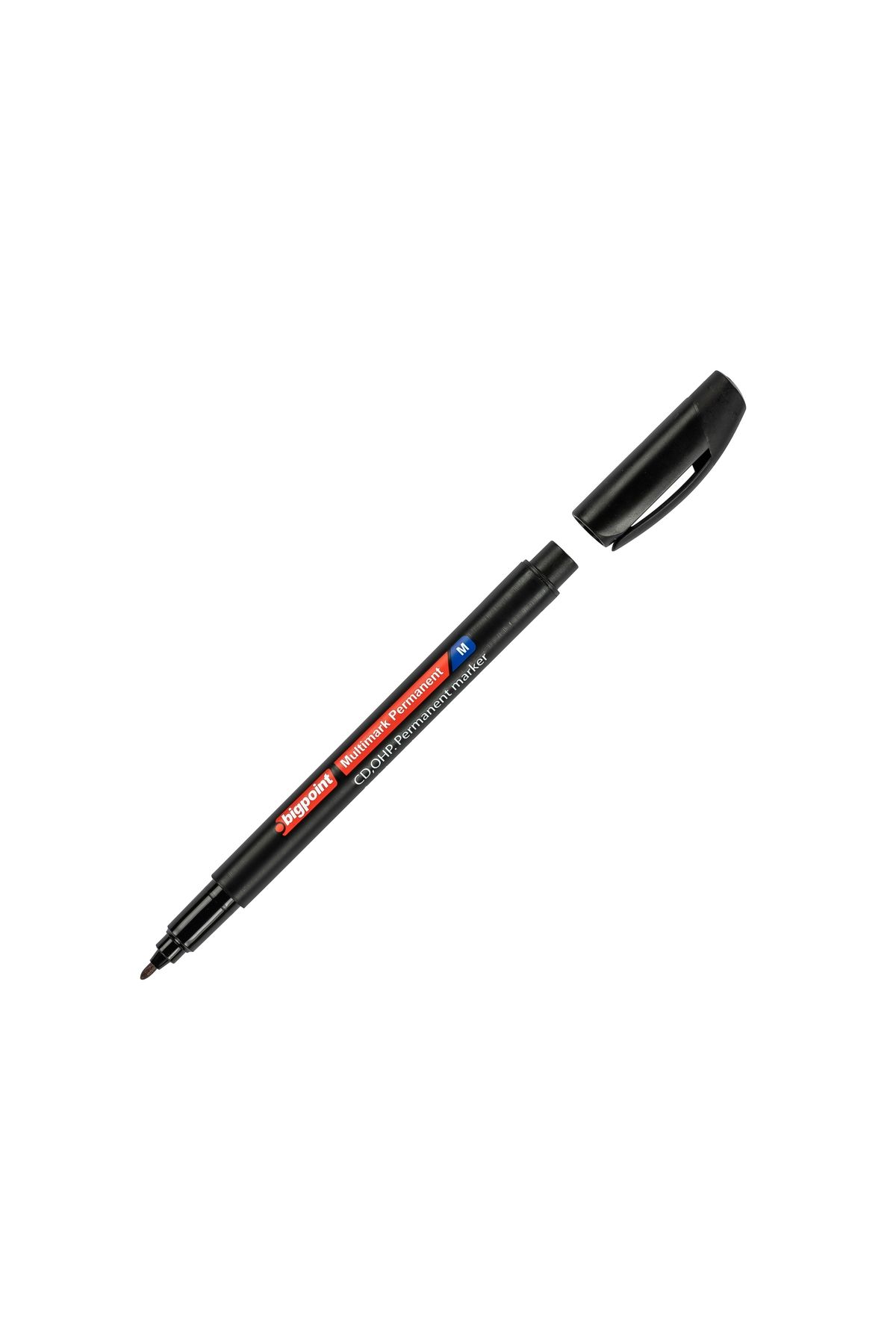 Bigpoint OHP Permanent (Asetat) Kalem M Siyah 12'li Kutu