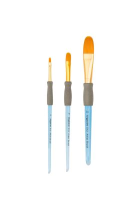 Bigpoint 512 Serisi Sentetik Kıl Akrilik Sap Kedi Dili Fırça No: 5 12'li Kutu