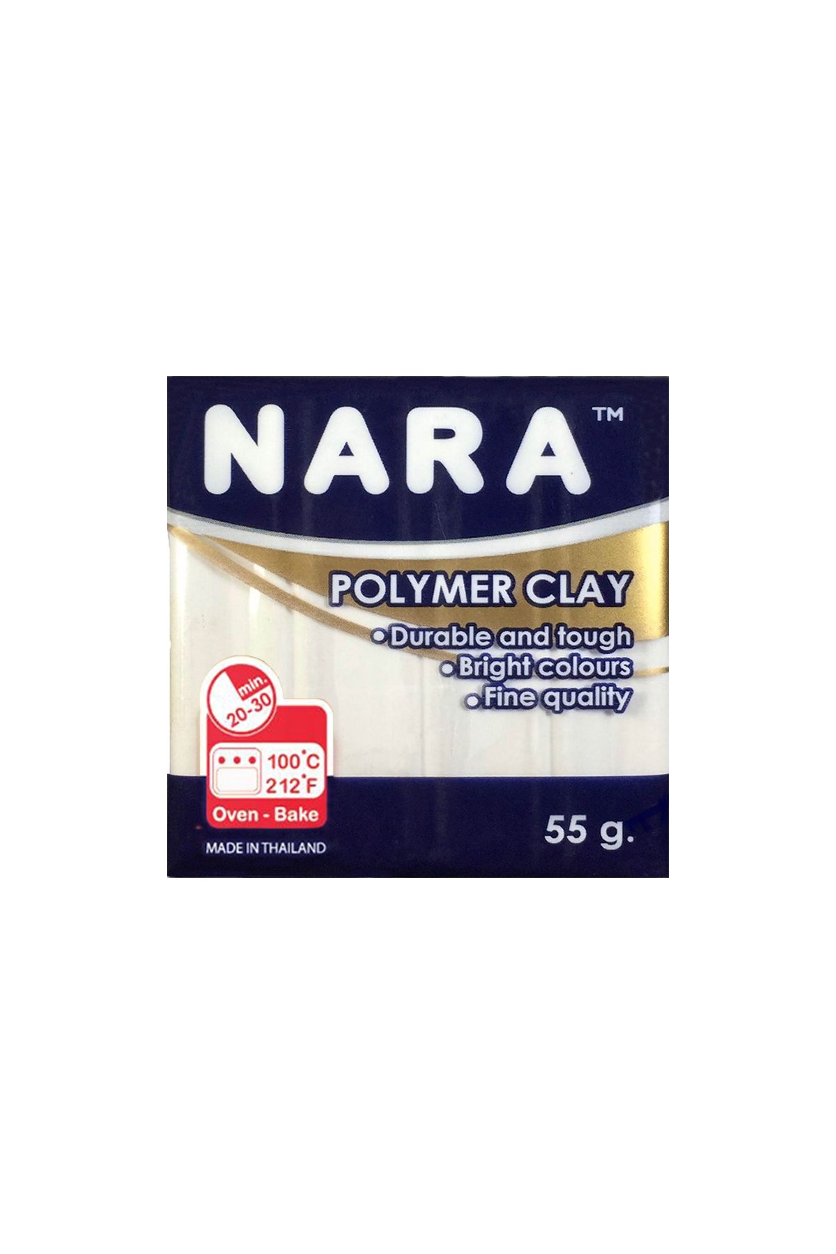 Nara Polimer Kil 55 Gram PM13 White 6'lı Şirink