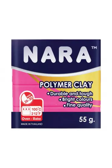 Nara Polimer Kil 55 Gram PM18 Hot Pink 6'lı Şirink