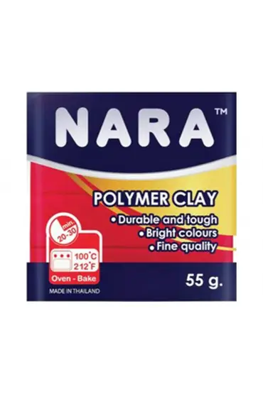 Nara Polimer Kil 55 Gram PM19 Crimson 6'lı Şirink