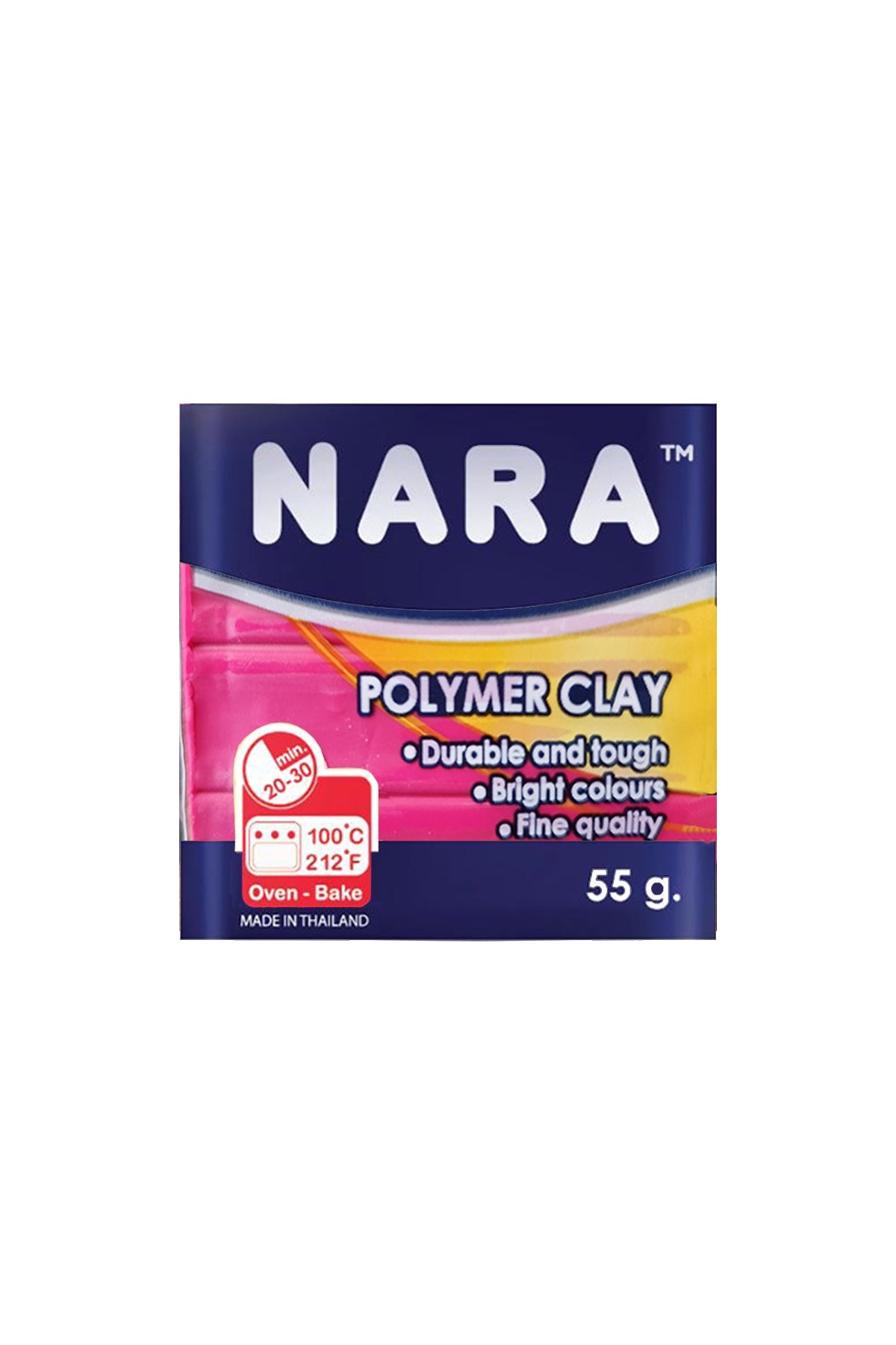 Nara Polimer Kil 55 Gram PM30 Magenta 6'lı Şirink