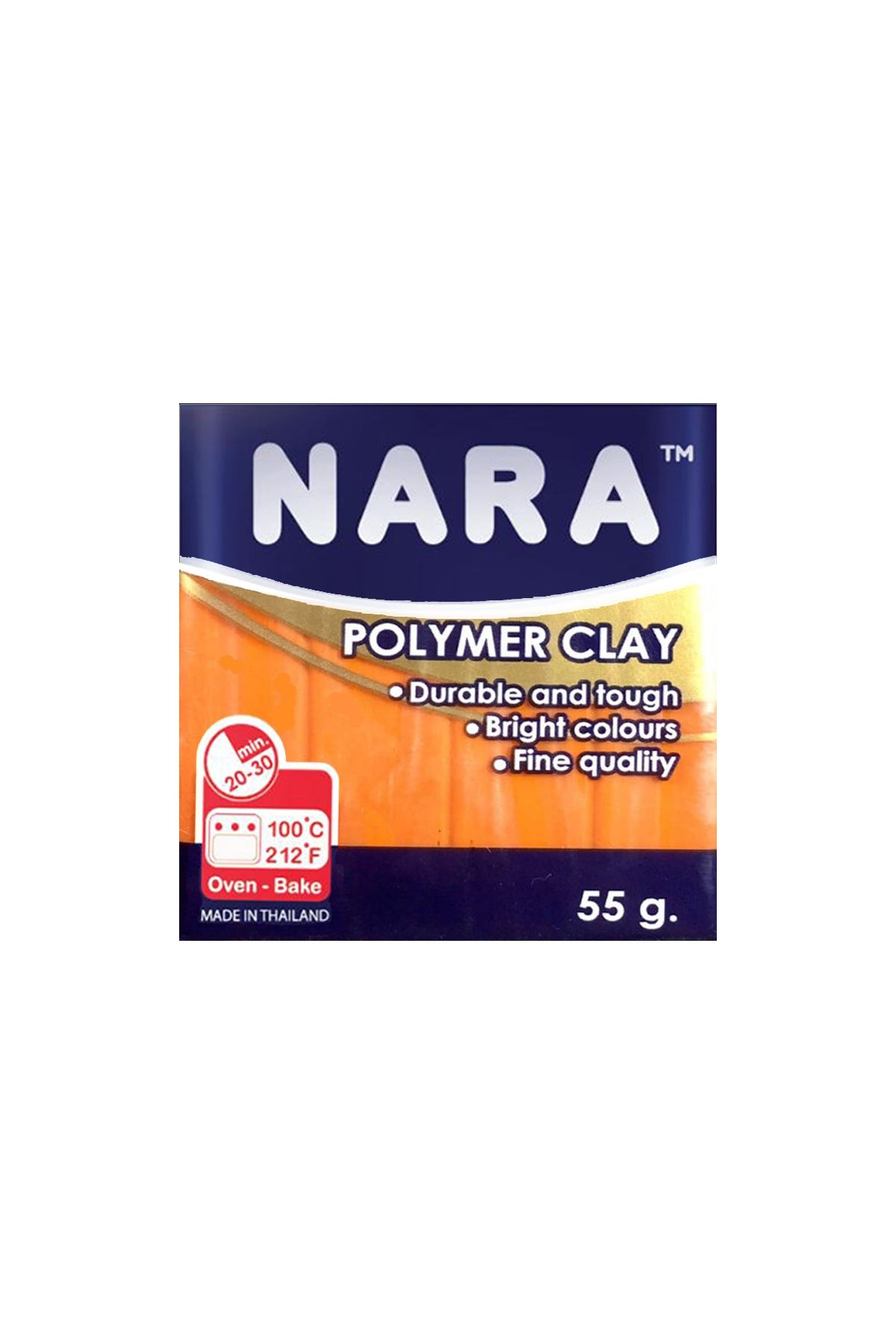 Nara Polimer Kil 55 Gram PM32 Tangerine 6'lı Şirink