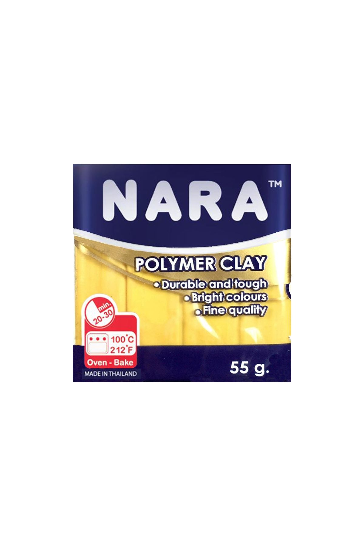 Nara Polimer Kil 55 Gram PM35 Amber Yellow 6'lı Şirink