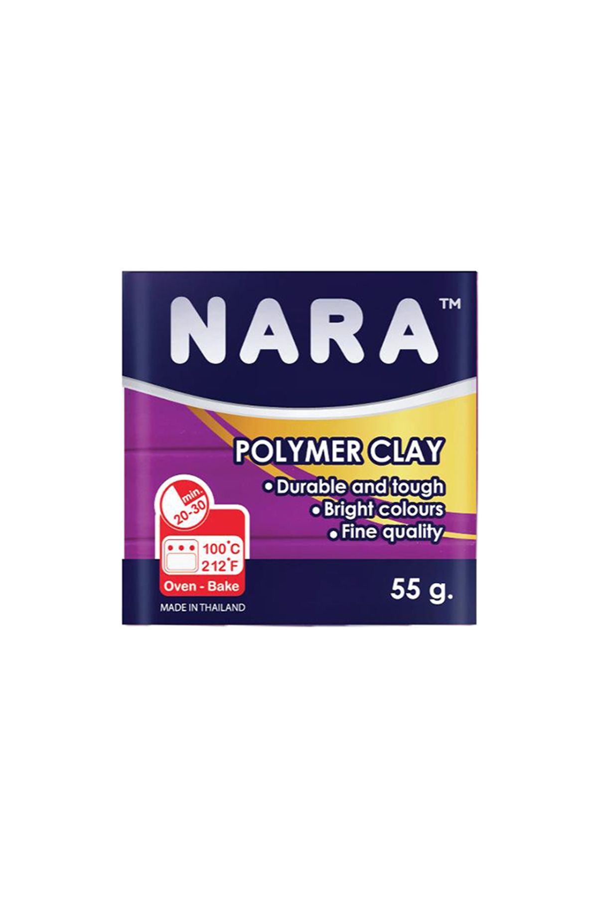 Nara Polimer Kil 55 Gram PM47 Dark Purple 6'lı Şirink
