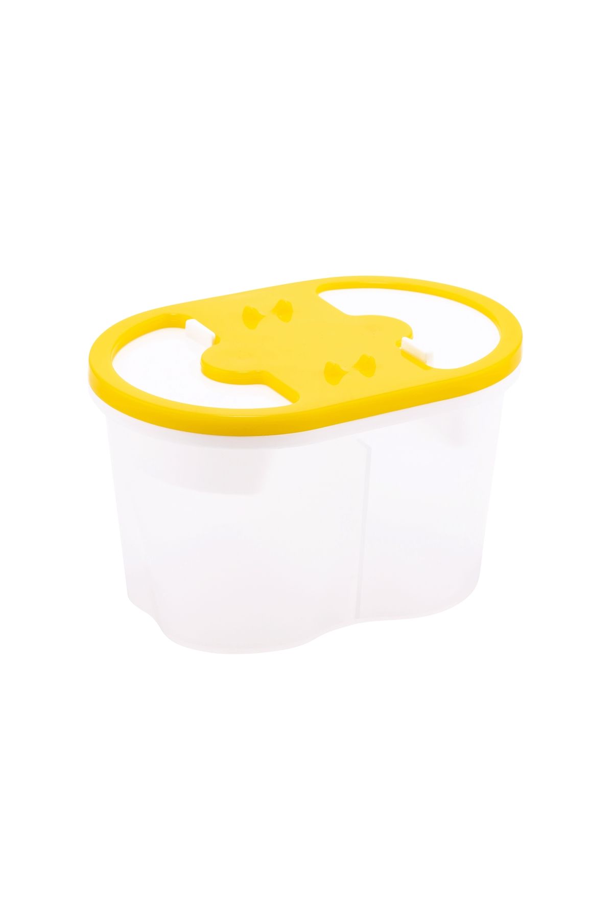 Bigpoint Fırça Yıkama Su Kabı 2 Bölmeli Sarı