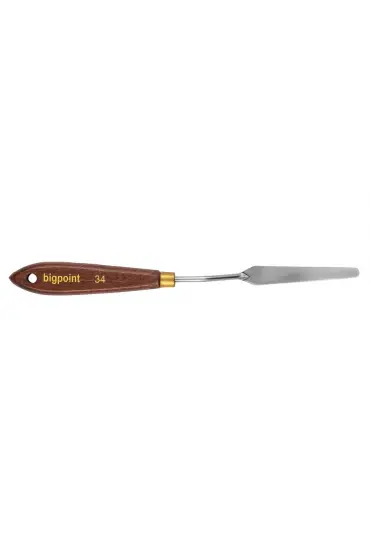 Bigpoint Metal Spatula No: 34 (Painting Knife)