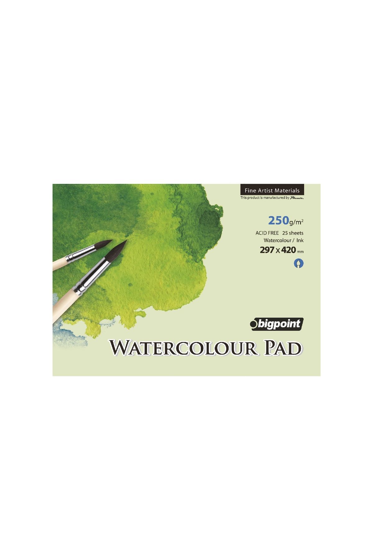 Bigpoint A3 Suluboya Blok 250 Gram - 25 Yaprak (Watercolour Pad)