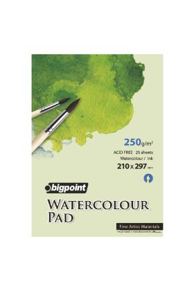 Bigpoint A4 Suluboya Blok 250 Gram - 25 Yaprak (Watercolour Pad)