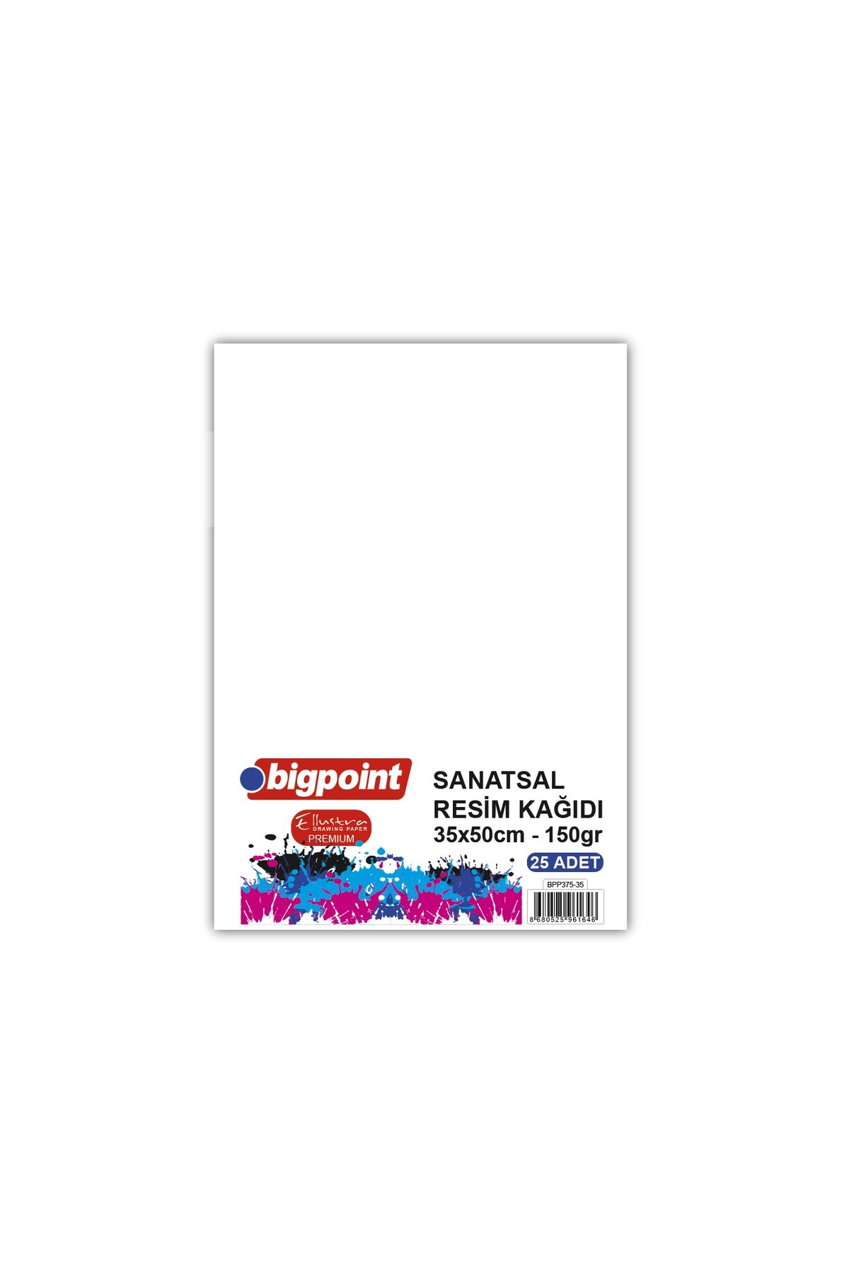 Bigpoint Sanatsal Resim Kağıdı 35x50cm 150 Gram - 25 Yaprak