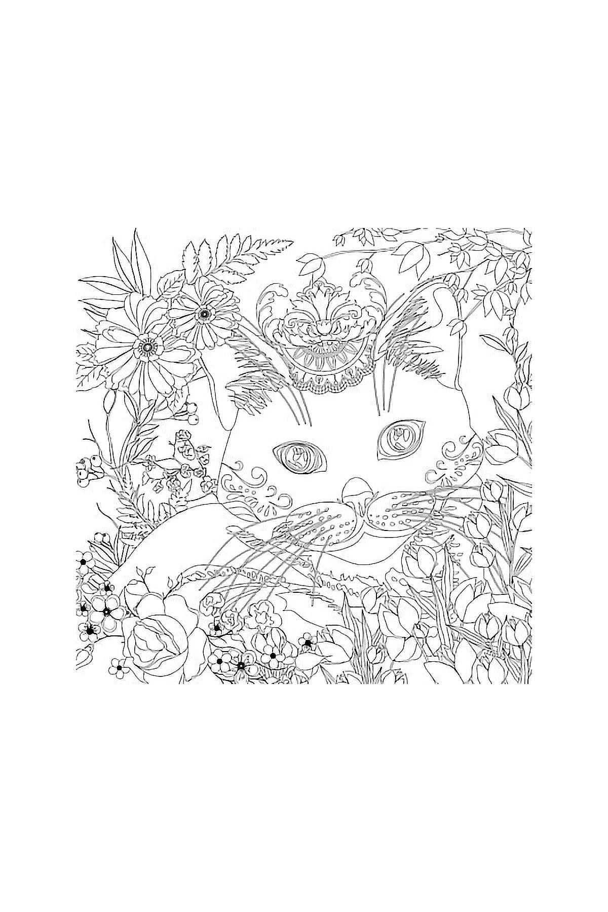 Bigpoint Baskılı Pres Tuval 30x30cm Kedi