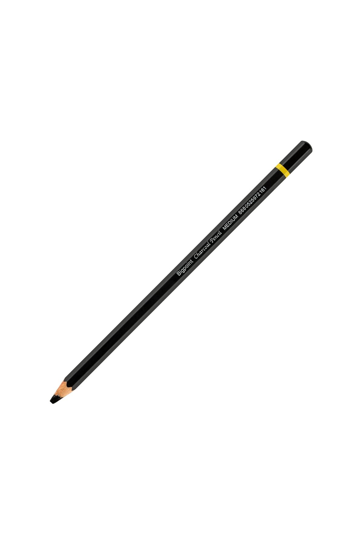 Bigpoint Kömür Kalemi Medium(Orta Sertlik) 12'li Kutu