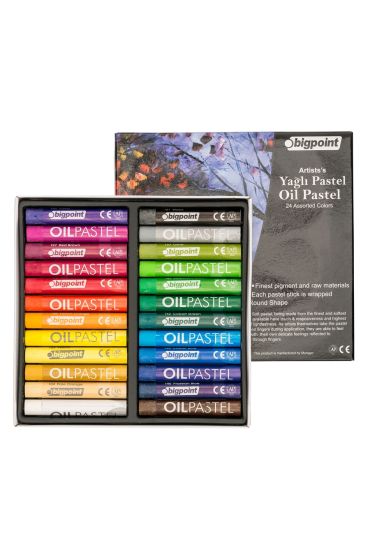 Bigpoint Artists's Yağlı(Oil) Pastel Boya 24 Renk