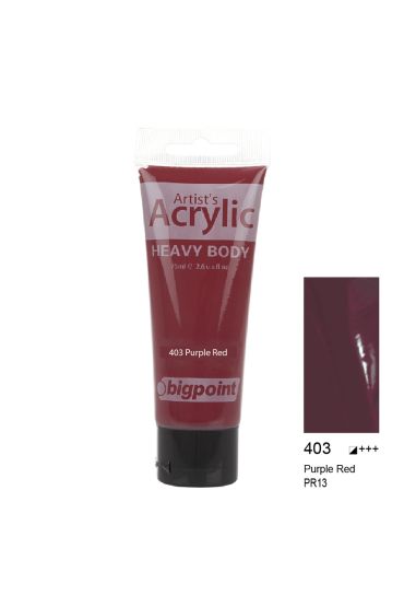 Bigpoint Akrilik Boya 75 ml Purple Red 403