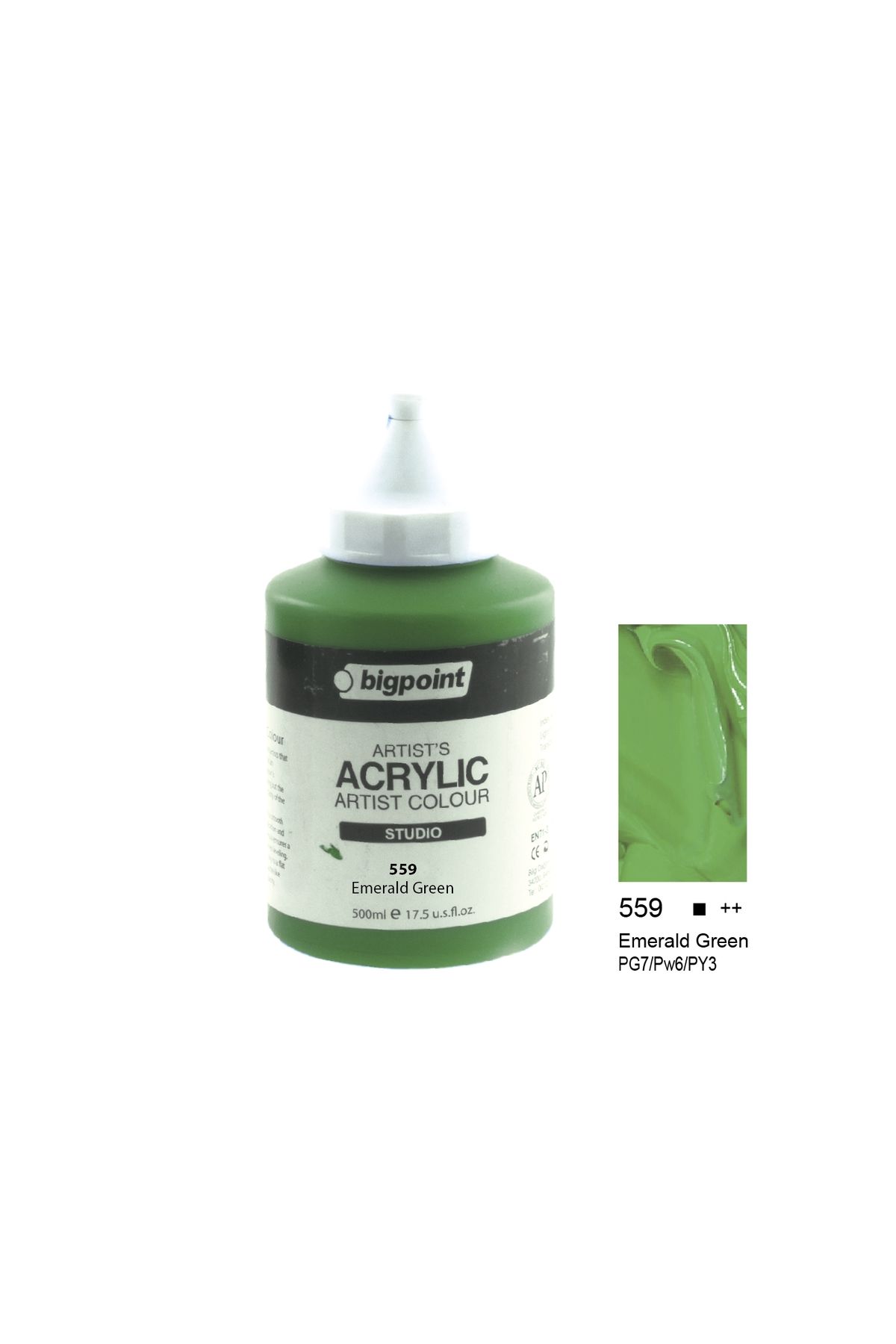 Bigpoint Akrilik Boya 500 ml Emerald Green 559