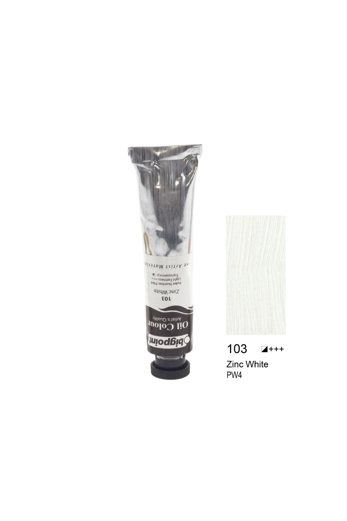 Bigpoint Yağlı Boya 45 ml Zinc White 103 6'lı Kutu