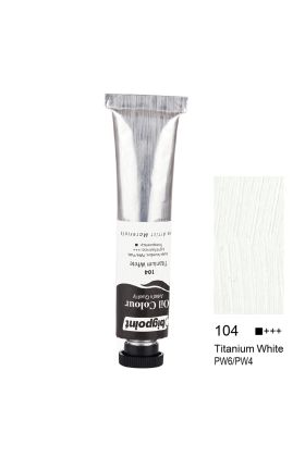 Bigpoint Yağlı Boya 45 ml Titanium White 104 6'lı Kutu