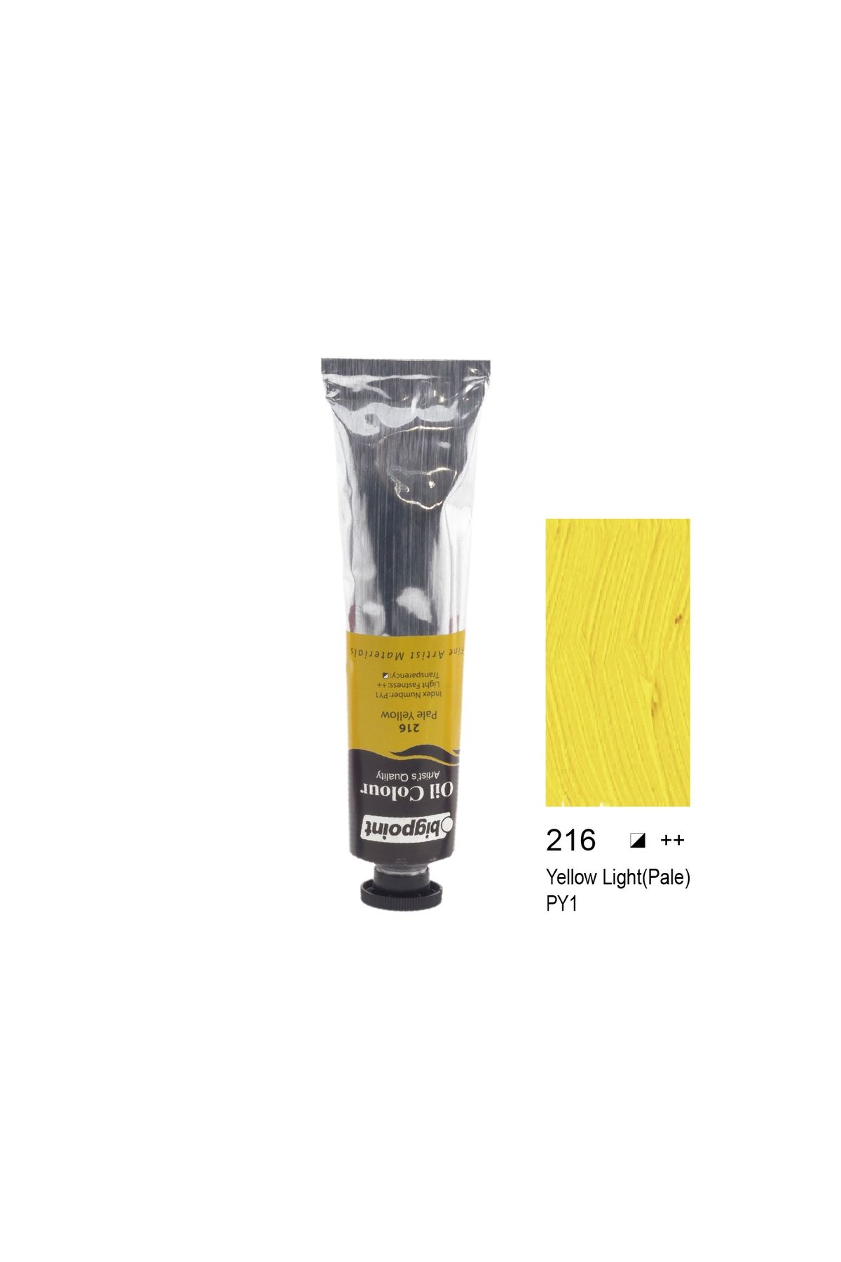 Bigpoint Yağlı Boya 45 ml Yellow Light(Pale) 216 6'lı Kutu
