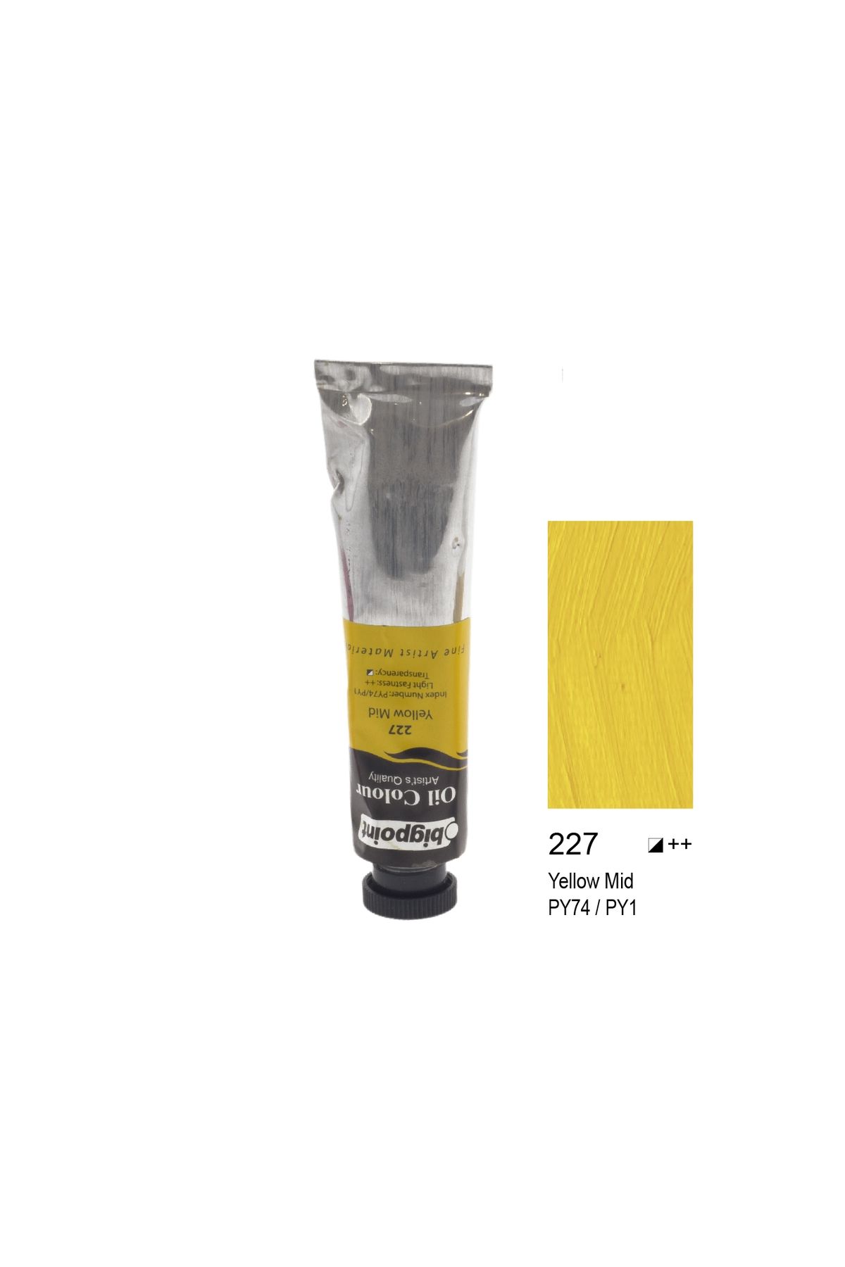 Bigpoint Yağlı Boya 45 ml Yellow Mid 227 6'lı Kutu