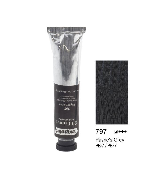 Bigpoint Yağlı Boya 45 ml Payne's Grey 797 6'lı Kutu