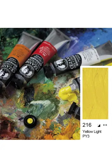 Bigpoint Cezanne Extra Fine Yağlı Boya 45 ml Yellow Light 216 6'lı Kutu