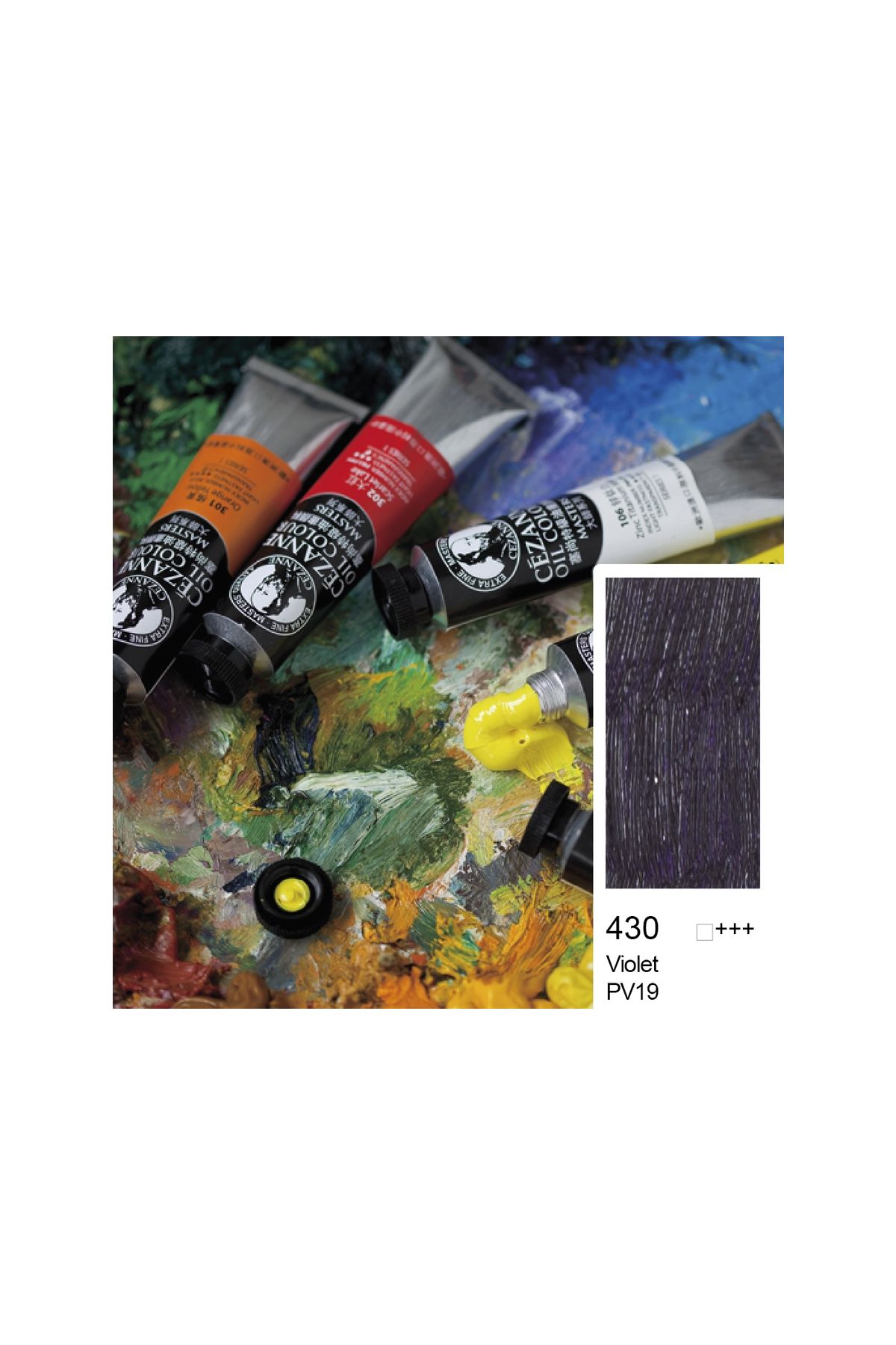 Bigpoint Cezanne Extra Fine Yağlı Boya 45 ml Violet 430 6'lı Kutu