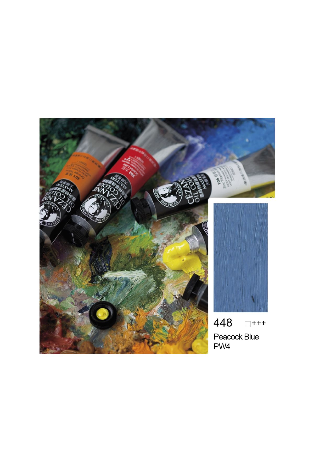 Bigpoint Cezanne Extra Fine Yağlı Boya 45 ml Peacock Blue 448 6'lı Kutu