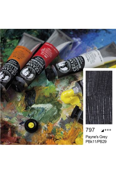 Bigpoint Cezanne Extra Fine Yağlı Boya 45 ml Payne's Grey 797 6'lı Kutu