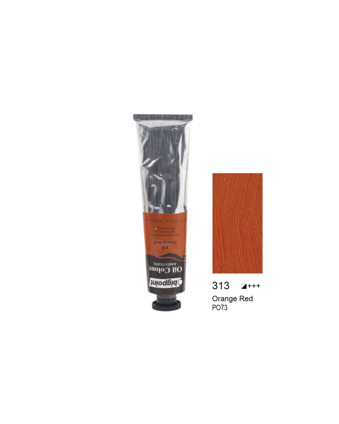 Bigpoint Yağlı Boya 200 ml Orange Red 313
