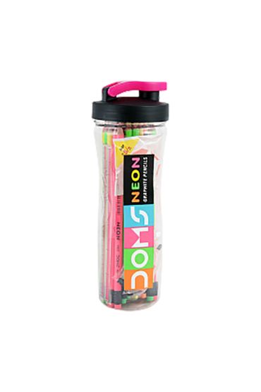 Doms Neon Kurşun Kalem 36'lı Kavanoz